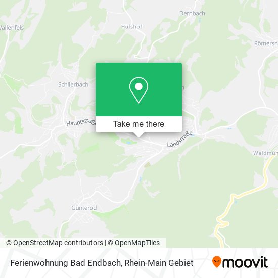 Ferienwohnung Bad Endbach map