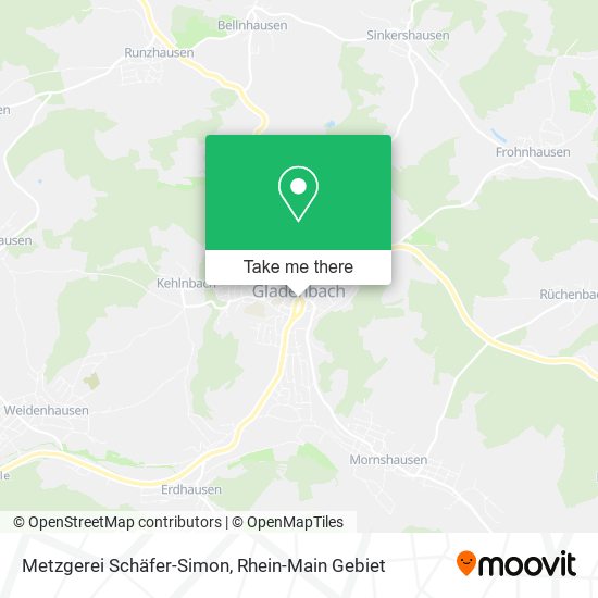 Metzgerei Schäfer-Simon map