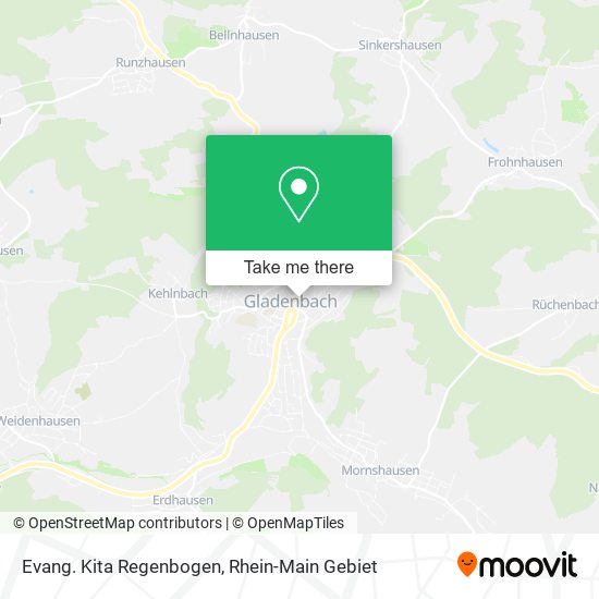 Evang. Kita Regenbogen map