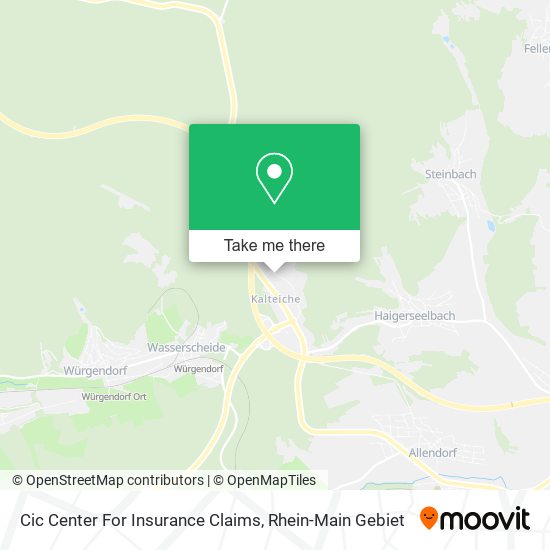 Cic Center For Insurance Claims map