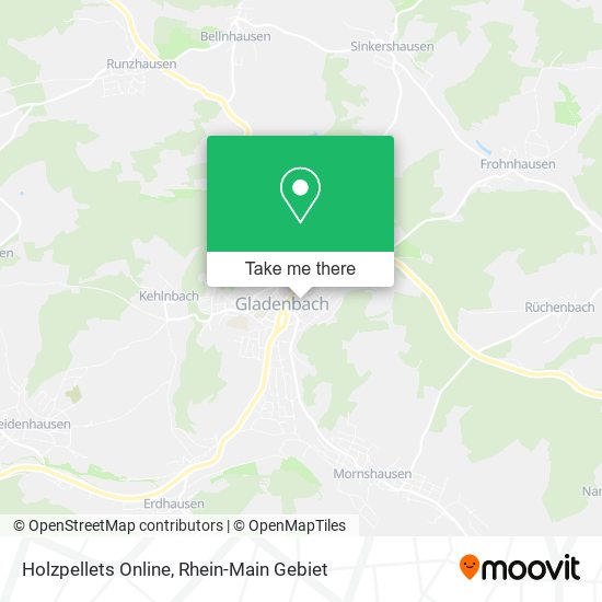 Holzpellets Online map