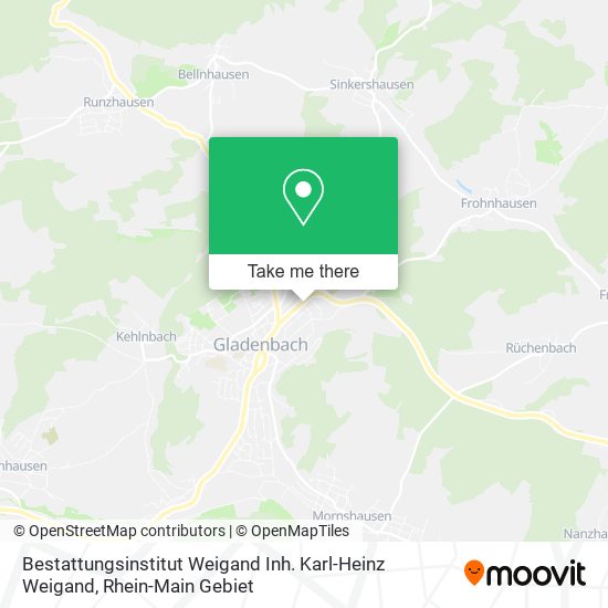 Bestattungsinstitut Weigand Inh. Karl-Heinz Weigand map