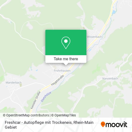 Freshcar - Autopflege mit Trockeneis map