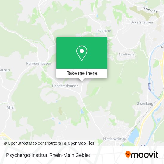 Psychergo Institut map