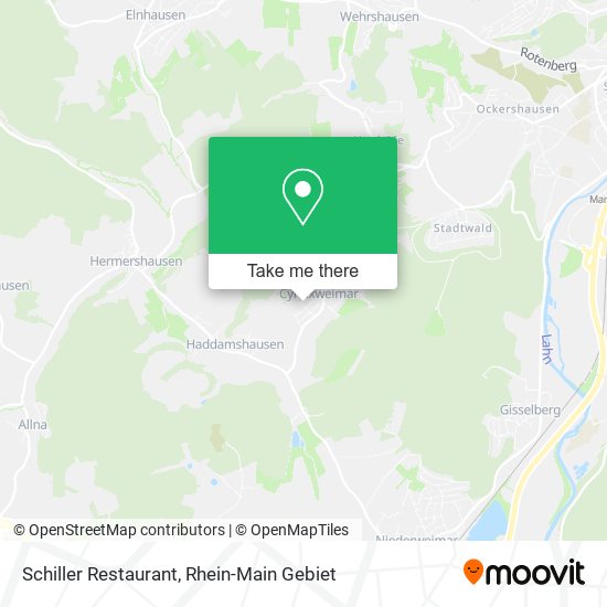 Schiller Restaurant map