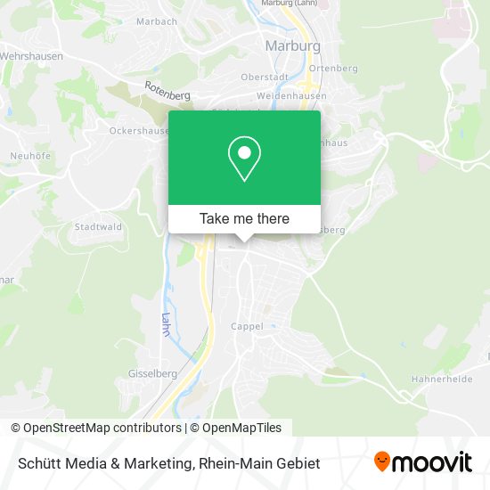 Schütt Media & Marketing map