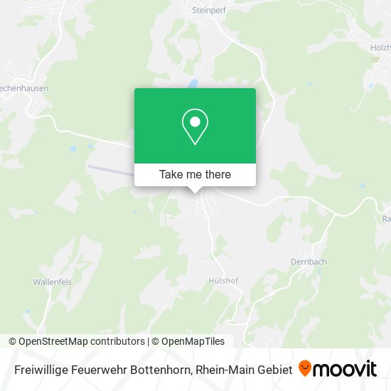 Freiwillige Feuerwehr Bottenhorn map