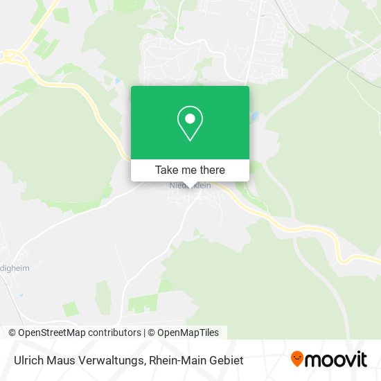 Ulrich Maus Verwaltungs map