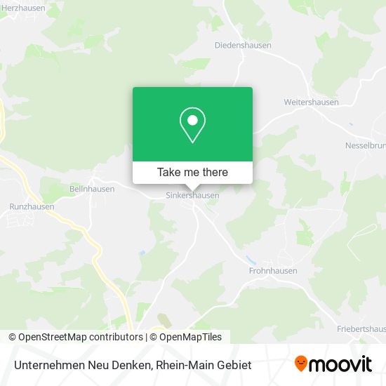 Unternehmen Neu Denken map