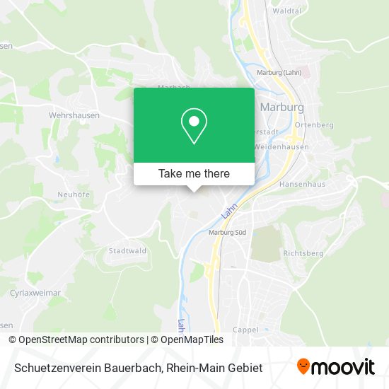 Карта Schuetzenverein Bauerbach