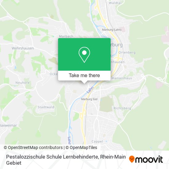 Pestalozzischule Schule Lernbehinderte map