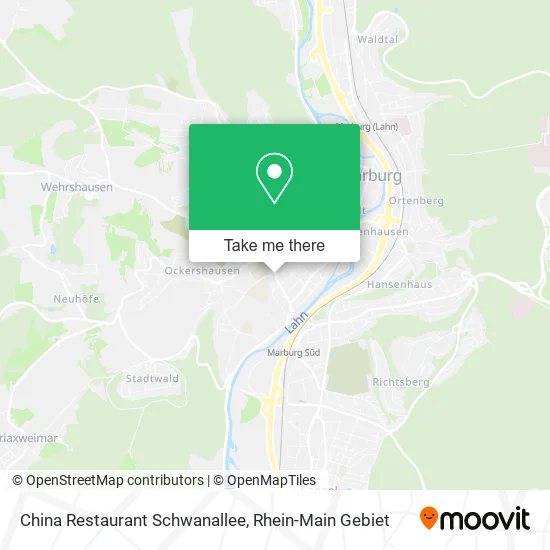 Карта China Restaurant Schwanallee