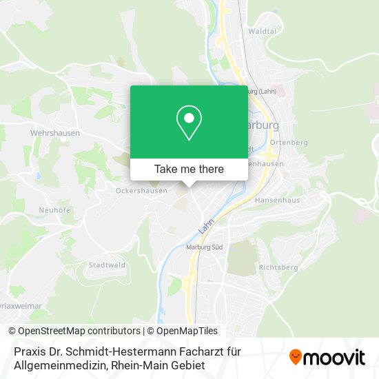 Praxis Dr. Schmidt-Hestermann Facharzt für Allgemeinmedizin map