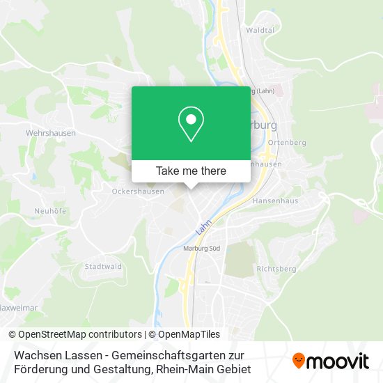 Wachsen Lassen - Gemeinschaftsgarten zur Förderung und Gestaltung map