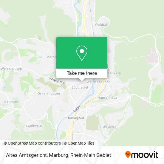 Карта Altes Amtsgericht, Marburg