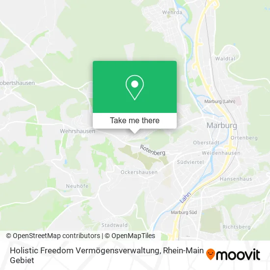 Карта Holistic Freedom Vermögensverwaltung