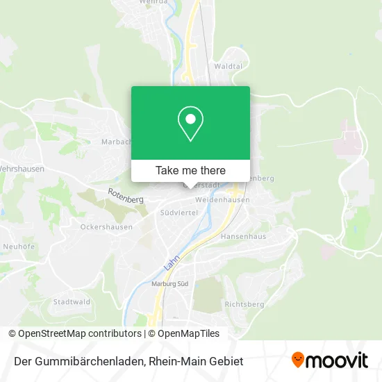 Карта Der Gummibärchenladen
