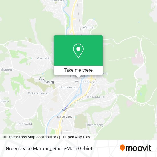 Карта Greenpeace Marburg
