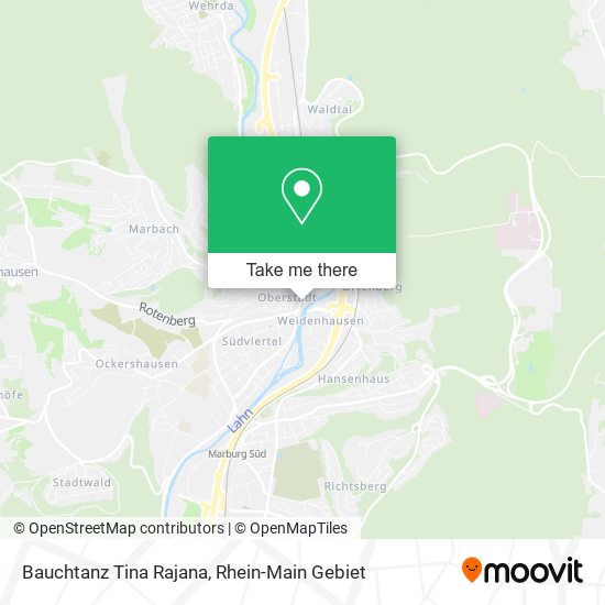 Bauchtanz Tina Rajana map