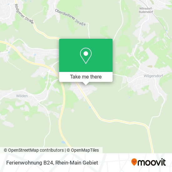 Ferienwohnung B24 map