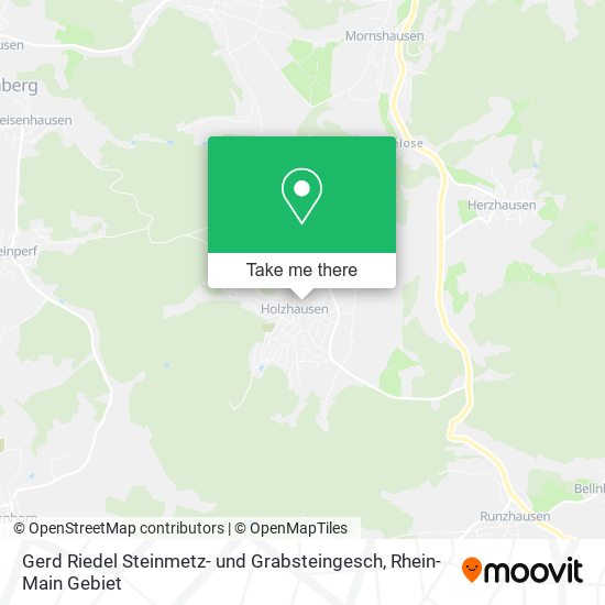 Карта Gerd Riedel Steinmetz- und Grabsteingesch