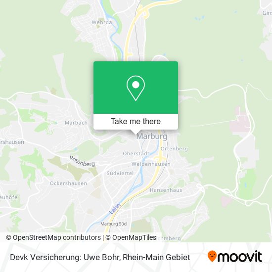 Карта Devk Versicherung: Uwe Bohr