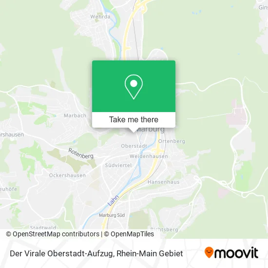 Карта Der Virale Oberstadt-Aufzug
