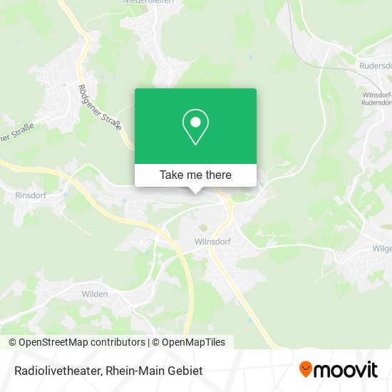 Radiolivetheater map