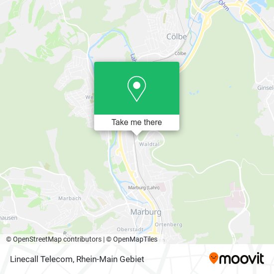 Linecall Telecom map