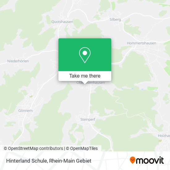 Hinterland Schule map