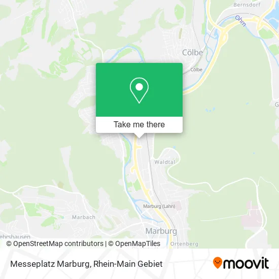 Карта Messeplatz Marburg