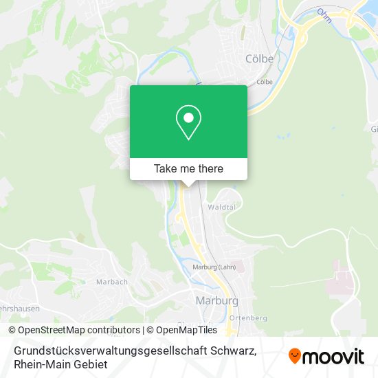 Grundstücksverwaltungsgesellschaft Schwarz map