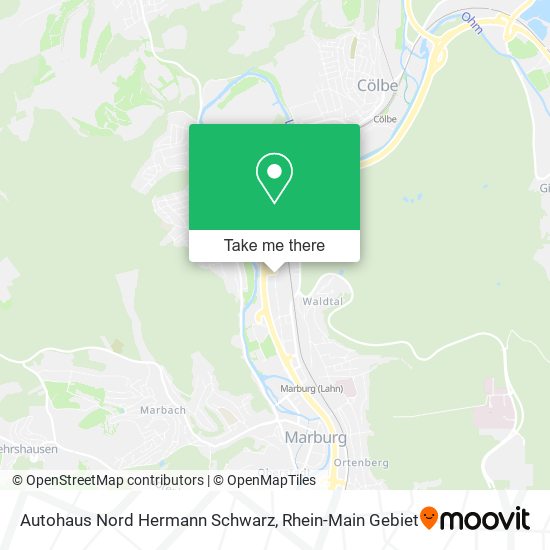 Autohaus Nord Hermann Schwarz map