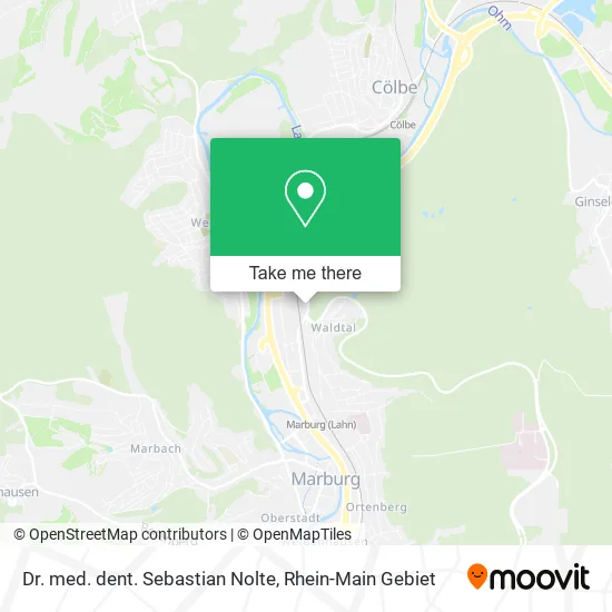 Карта Dr. med. dent. Sebastian Nolte