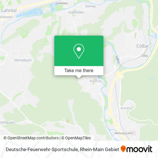 Deutsche-Feuerwehr-Sportschule map