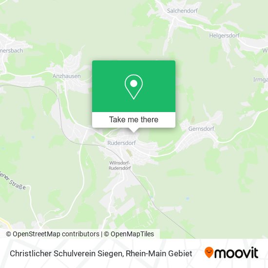 Christlicher Schulverein Siegen map