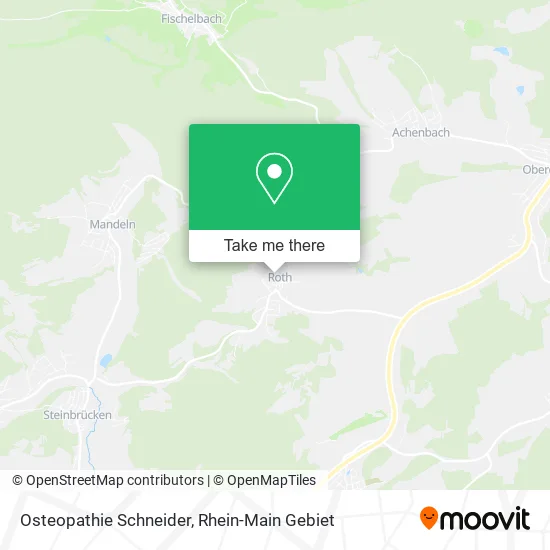Карта Osteopathie Schneider