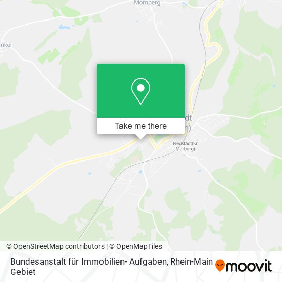 Bundesanstalt für Immobilien- Aufgaben map