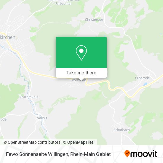 Fewo Sonnenseite Willingen map