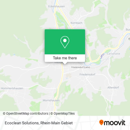 Ecoclean Solutions map