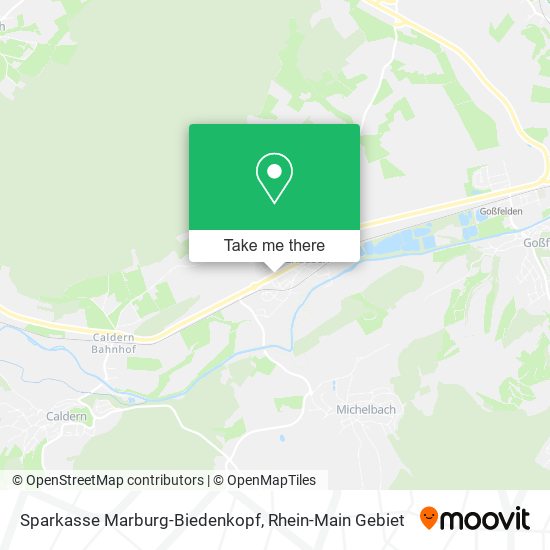 Sparkasse Marburg-Biedenkopf map