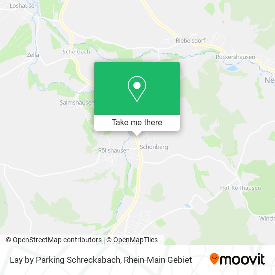 Lay by Parking Schrecksbach map