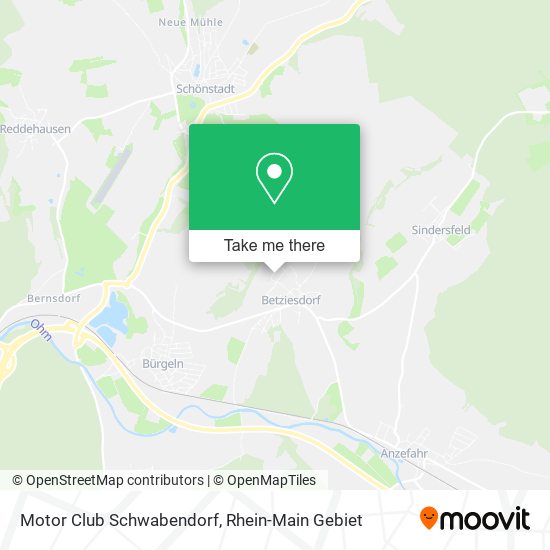 Motor Club Schwabendorf map
