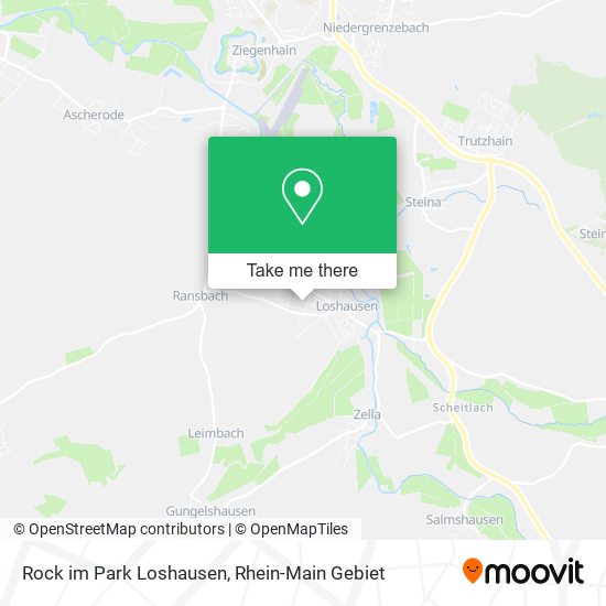 Rock im Park Loshausen map