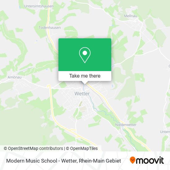 Modern Music School - Wetter map