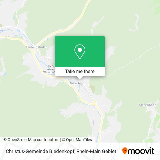 Christus-Gemeinde Biedenkopf map