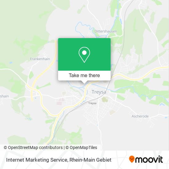 Internet Marketing Service map