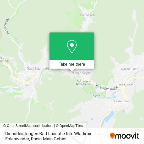 Dienstleistungen Bad Laasphe Inh. Wladimir Folenweider map