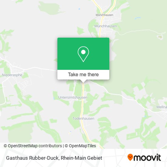 Gasthaus Rubber-Duck map