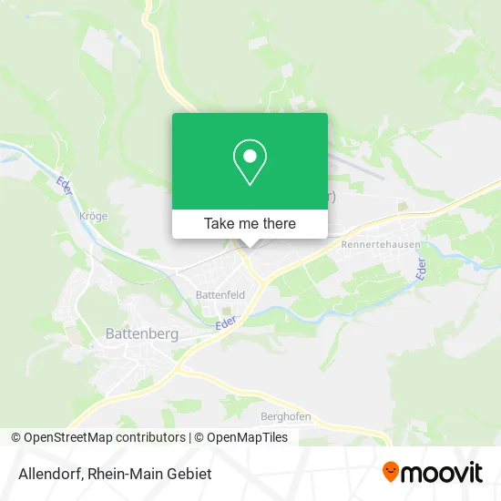 Карта Allendorf